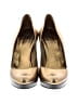 Gucci Metallic Gold Heels Size 7 - photo 2