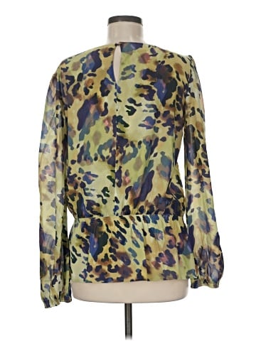 St. John Long Sleeve Silk Top (view 2)