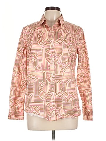 J. McLaughlin Long Sleeve Button-Down Shirt (view 1)