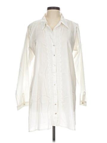 Subtle Luxury Long Sleeve Button-Down Shirt (view 1)