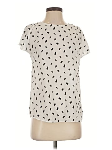 Lily White Short Sleeve Blouse (view 1)