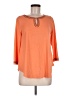 Ruby Rd. Orange 3/4 Sleeve Top Size M (petite) - photo 1