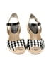 Anne Klein Checkered-gingham Ivory Wedges Size 8 - photo 2