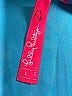 Lilly Pulitzer 100% Polyester Blue Sleeveless Blouse Size L - photo 7