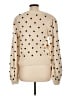 ASTR The Label 100% Cotton Polka Dots Tan Pullover Sweater Size L - photo 2