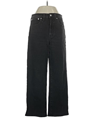 Madewell The Petite Perfect Vintage Wide-Leg Jean in Belmere Wash (view 1)