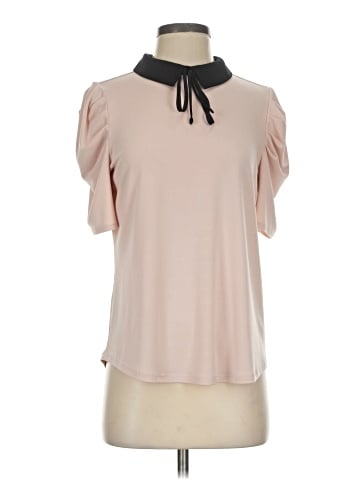 Adrianna Papell Short Sleeve Blouse (view 1)