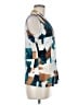Calvin Klein Color Block Blue Sleeveless Blouse Size M - photo 4