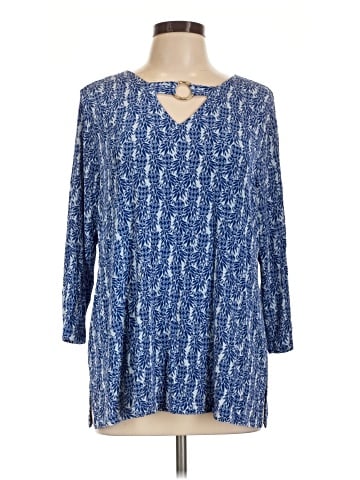 Travelers by Chico's 3/4 Sleeve Blouse (view 1)