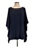 MICHAEL Michael Kors Blue 3/4 Sleeve Blouse Size L - photo 1