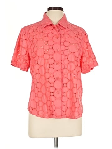 Draper's & Damon's Short Sleeve Blouse (view 1)