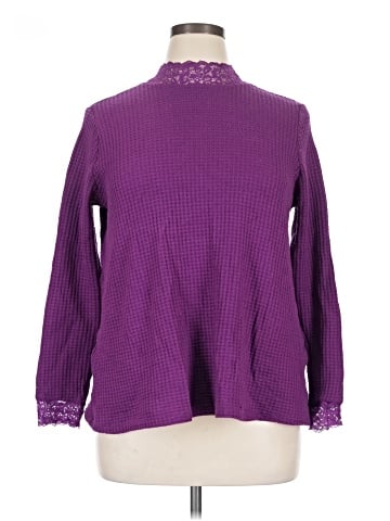 LOGO by Lori Goldstein Turtleneck Sweater (view 1)