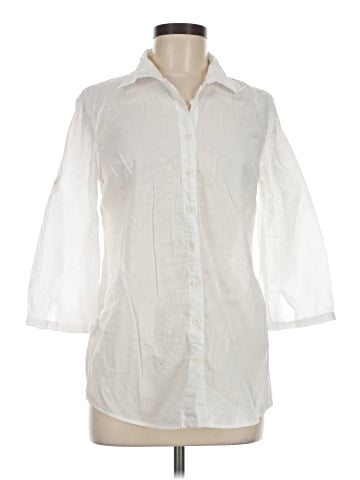 XXI 3/4 Sleeve Button-Down Shirt (view 1)