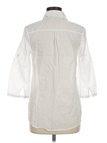 XXI 3/4 Sleeve Button-Down Shirt (view 2)