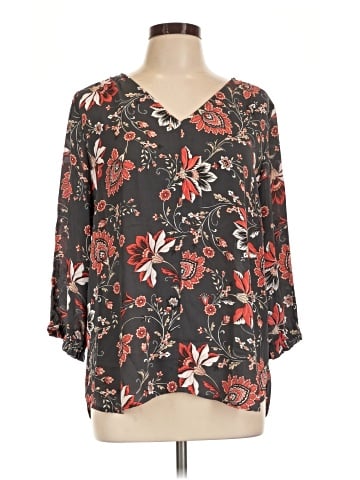 Ann Taylor LOFT Outlet 3/4 Sleeve Blouse (view 1)