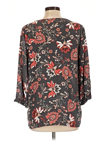 Ann Taylor LOFT Outlet 3/4 Sleeve Blouse (view 2)
