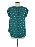 41Hawthorn Stars Teal Short Sleeve Blouse Size M - photo 2