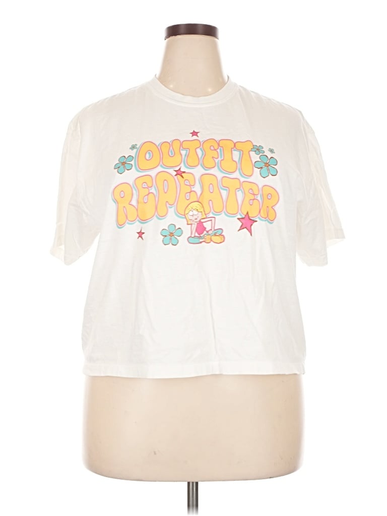 Pre-owned Comfort Colors Short Sleeve T-shirt In White