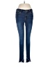 a.n.a. A New Approach Hearts Blue Jeans Size 4 - photo 1