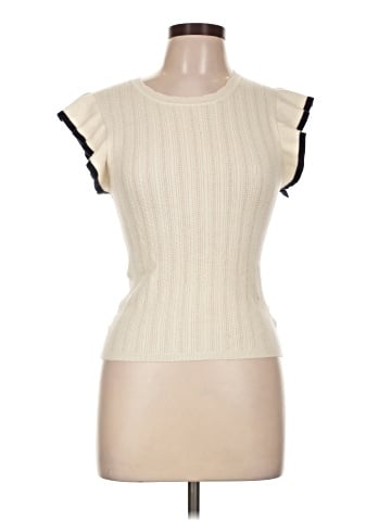 Hem & Thread Short Sleeve Top (view 1)