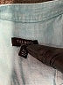 Talbots 100% Linen Blue 3/4 Sleeve Button-Down Shirt Size 2X Petite - photo 7