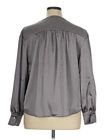 Christopher & Banks Long Sleeve Blouse (view 2)