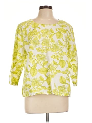 Hot Cotton 3/4 Sleeve T-Shirt (view 1)
