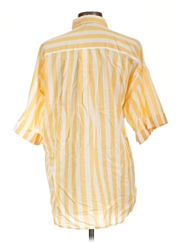 Assorted Brands 3/4 Sleeve Button-Down Shirt (view 2)