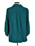 John Mark Teal 3/4 Sleeve Button-Down Shirt Size L - photo 2