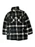Art Class 100% Recycled Polyester Plaid Black Coat Size M (kids) - photo 1
