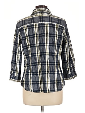 Foxcroft 3/4 Sleeve Button-Down Shirt (view 2)