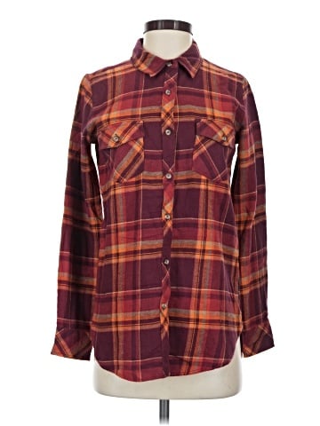 Volcom Long Sleeve Button-Down Shirt (view 1)