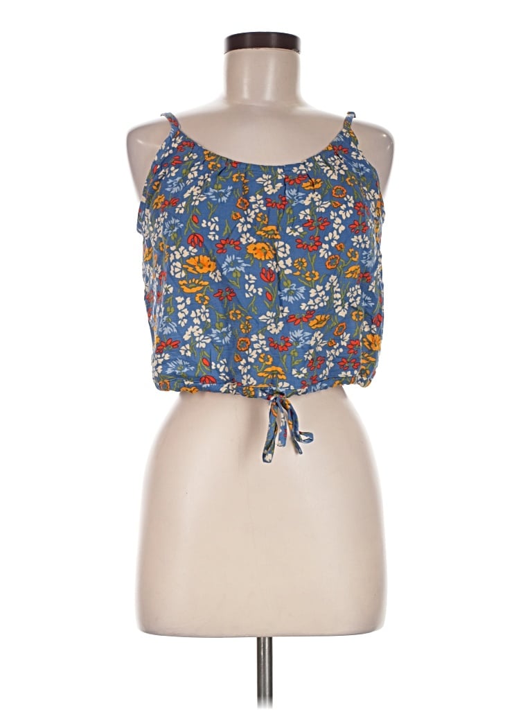 Pre-owned Toad And Co Sleeveless Blouse In Blue