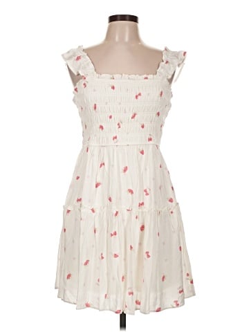 Pink Rose Casual Dress (view 1)