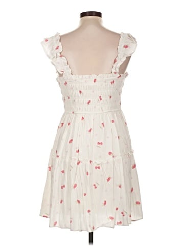 Pink Rose Casual Dress (view 2)