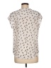 Fun2Fun 100% Polyester Gray Short Sleeve Blouse Size M - photo 2