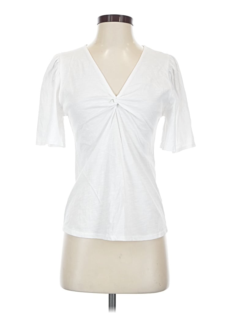 Pre-owned Six/fifty Short Sleeve T-shirt In White