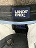 Lands' End Solid Black Casual Pants Size 8 - photo 3