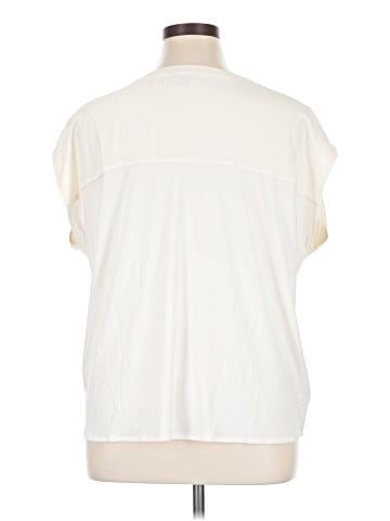 Ann Taylor Factory Short Sleeve Blouse (view 2)