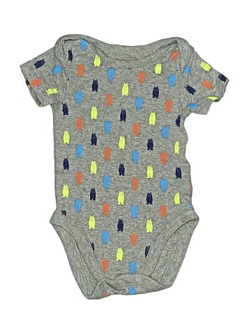 The Children's Place Short Sleeve Onesie (view 1)