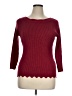 Evolution Burgundy Pullover Sweater Size XL - photo 1