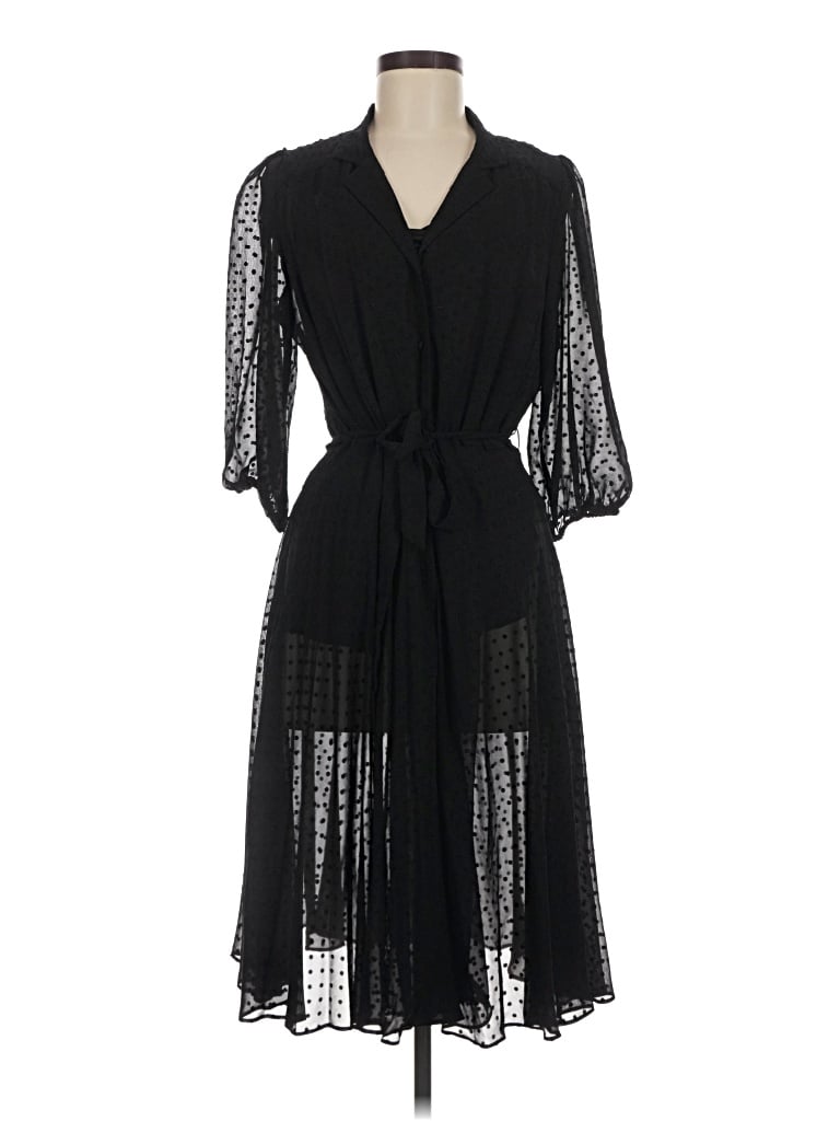 Pre-owned Nanette Lepore Cocktail Dress In Black