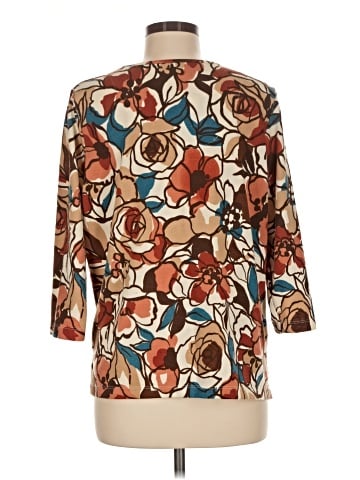 Alfred Dunner 3/4 Sleeve Blouse (view 2)
