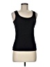 August Silk Black Tank Top Size M - photo 1