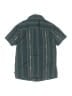 Sovereign Code Teal Short Sleeve Button-Down Shirt Size 6 - photo 2