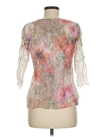 Brittany Black 3/4 Sleeve Top (view 2)