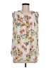 Rose + Olive Ivory Sleeveless Blouse Size M - photo 1