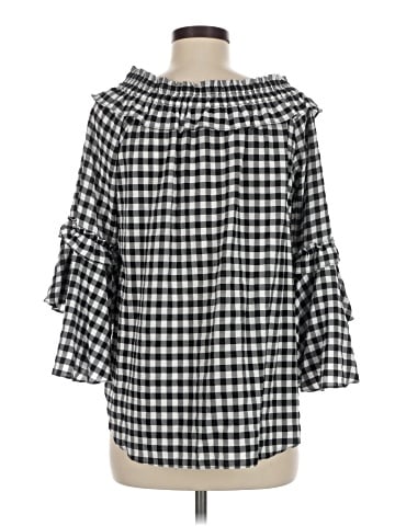 Sara Campbell 3/4 Sleeve Blouse (view 2)