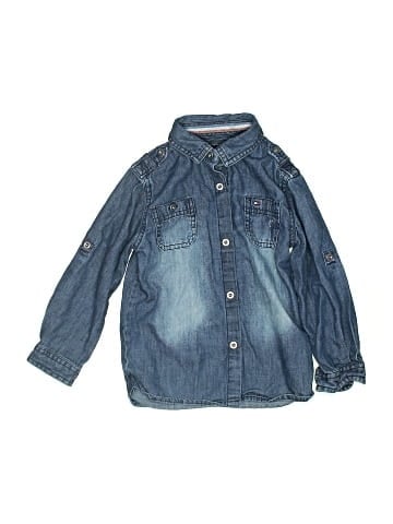 Tommy Hilfiger Long Sleeve Button-Down Shirt (view 1)