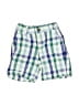 Janie and Jack 100% Cotton Plaid Green Shorts Size 3-6 mo - photo 1
